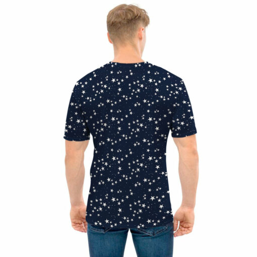 Star Sky Pattern Print Men's T-Shirt