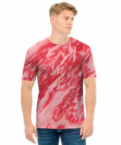 Wagyu Beef Meat Print Men's T-Shirt