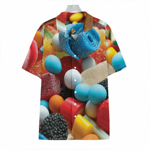 Yummy Gummy Print Hawaiian Shirt